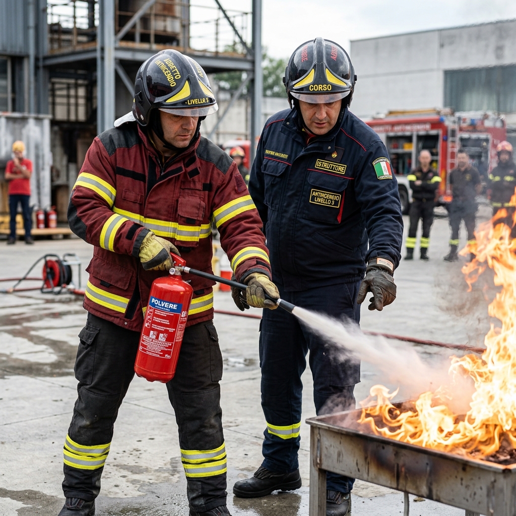 Addetti Antincendio Livello 3